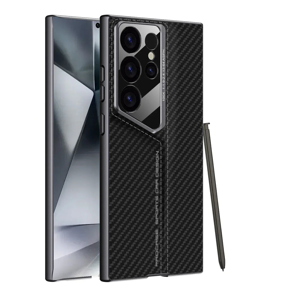 blade-plain-leather-samsung-protective-case - Viexta