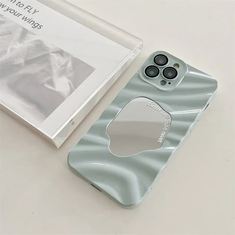 Summer Corrugated Mirror iPhone Case - Viexta