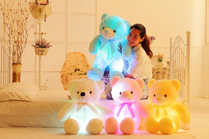 Creative Light Up LED Teddy Bear - Viexta