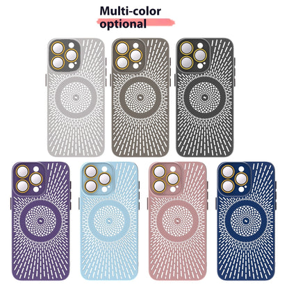 Heat Dissipation Network Shell Magnetic iPhone Case