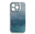 Smooth Ocean Style Oil Painting iPhone Case - Viexta