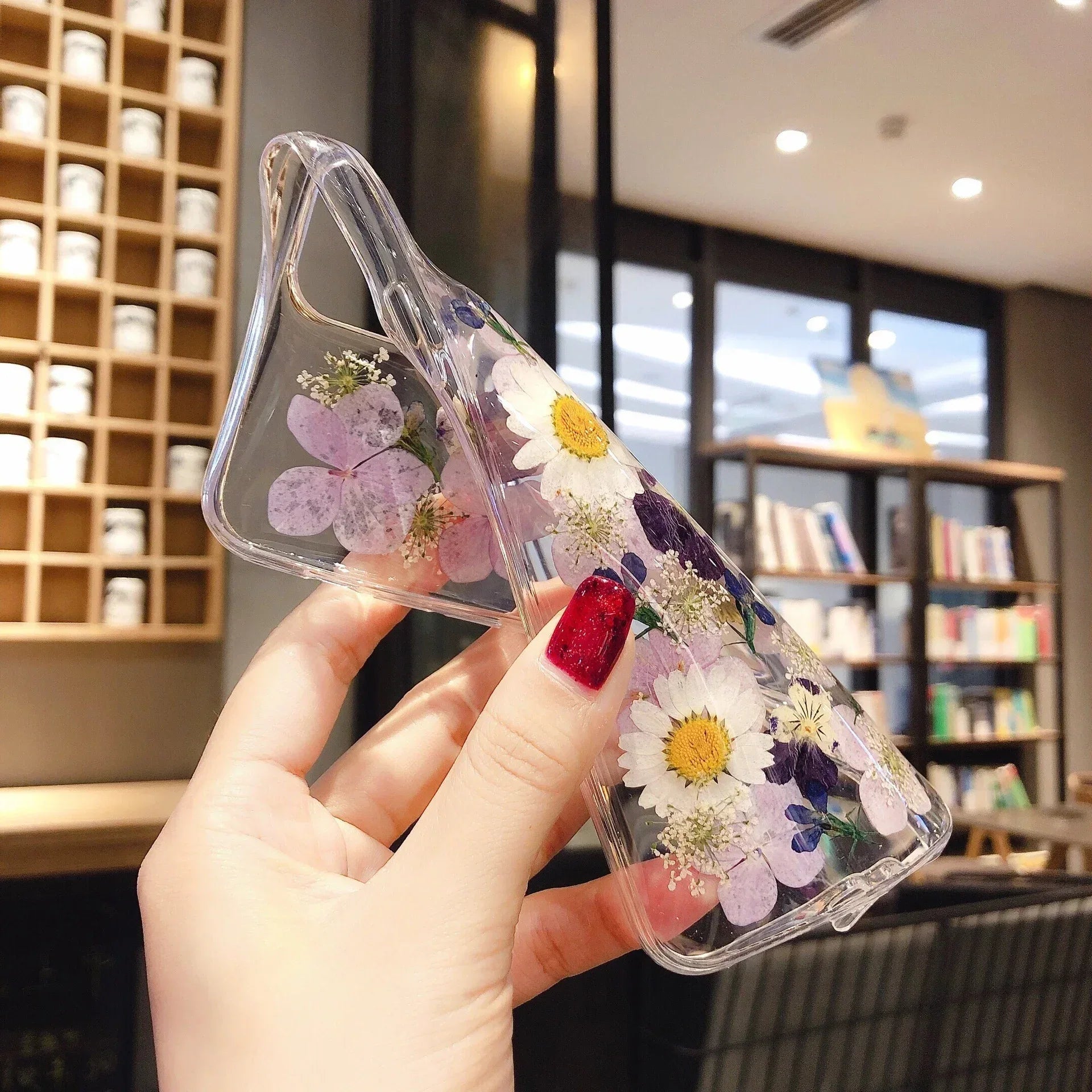 Preserved Flower Epoxy Phone Cases for IPhone - Viexta