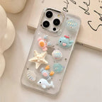 Cute Summer Ocean-themed iPhone Case
