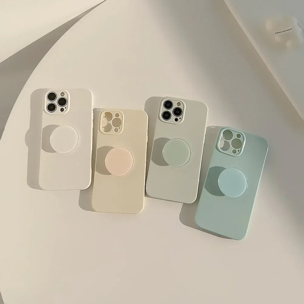 solid-color-bracket-iphone-case - Viexta