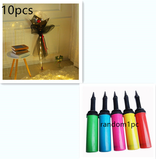 LED Luminous Balloon Rose Bouquet