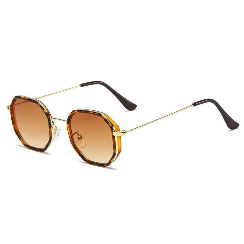 Large Frame Slim Sunglasses