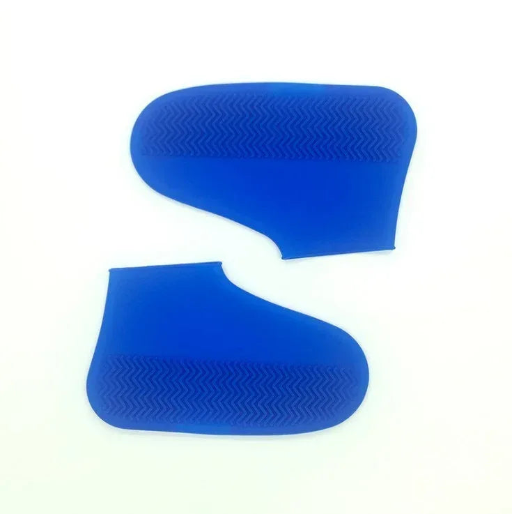 Men and women hiking slip wearable easy to carry silicone rain boots - Viexta