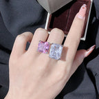 Topaz Square Ring - Viexta