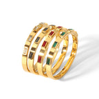 Stainless Steel Zircon Bracelet