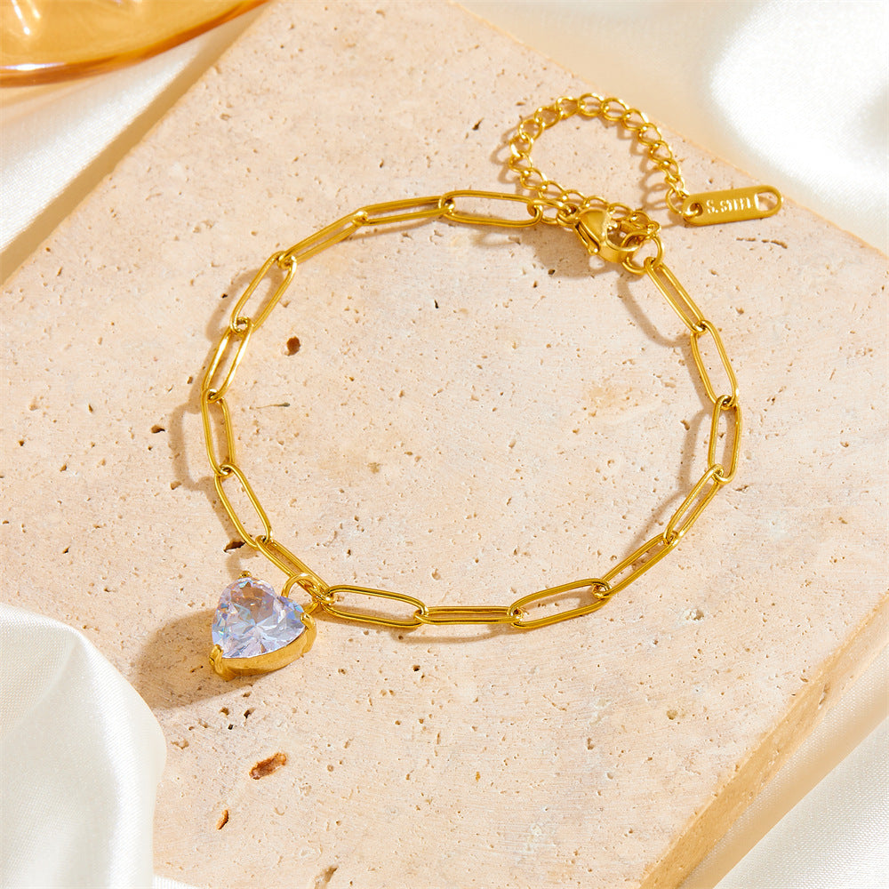 titanium-steel-heart-bracelet