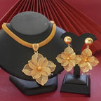 Pendant Necklace And Earrings - Viexta