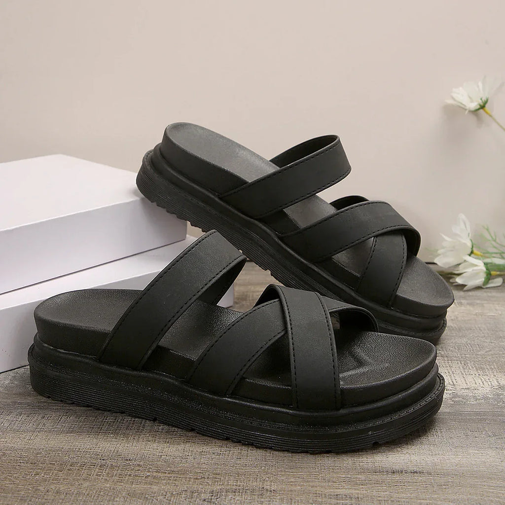 Women's Cross Sandals - Viexta