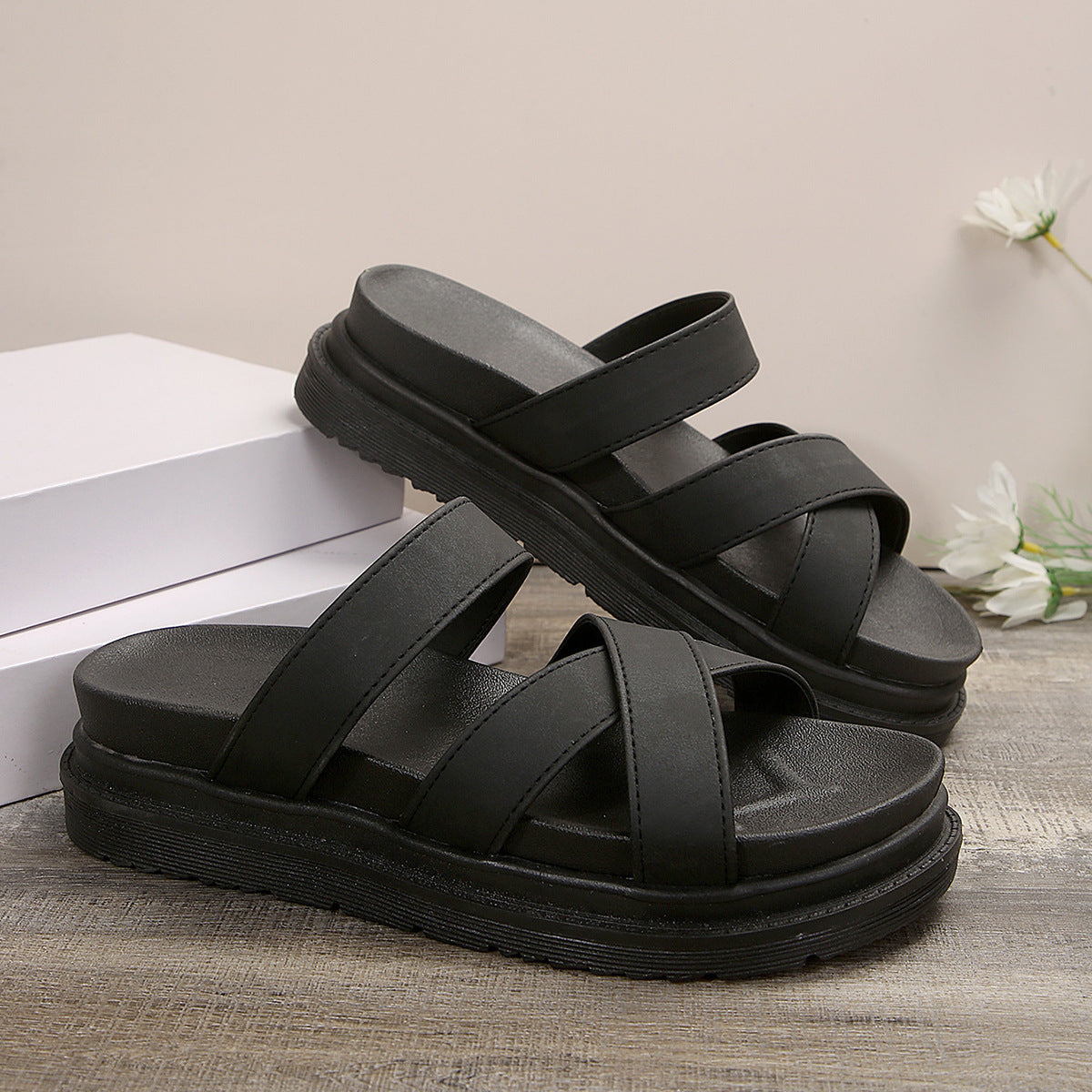 Women's Cross Sandals