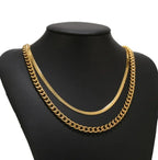 Multilayer Chain Snake Bone Chain - Viexta