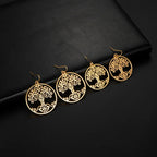 Vintage World Tree Earrings - Viexta