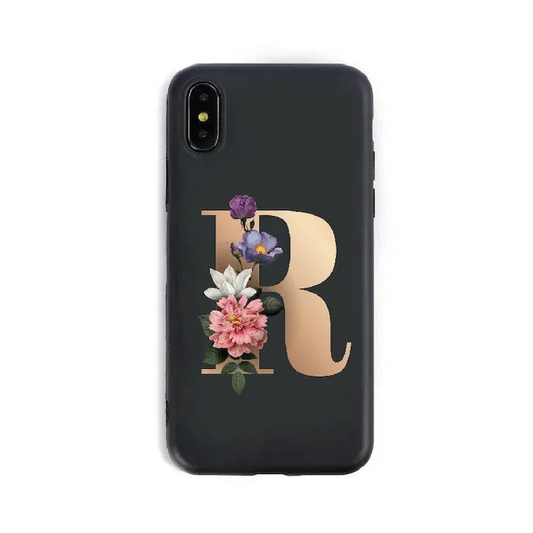 26 English Alphabet Silicone Phone Cases for IPHONE - Viexta