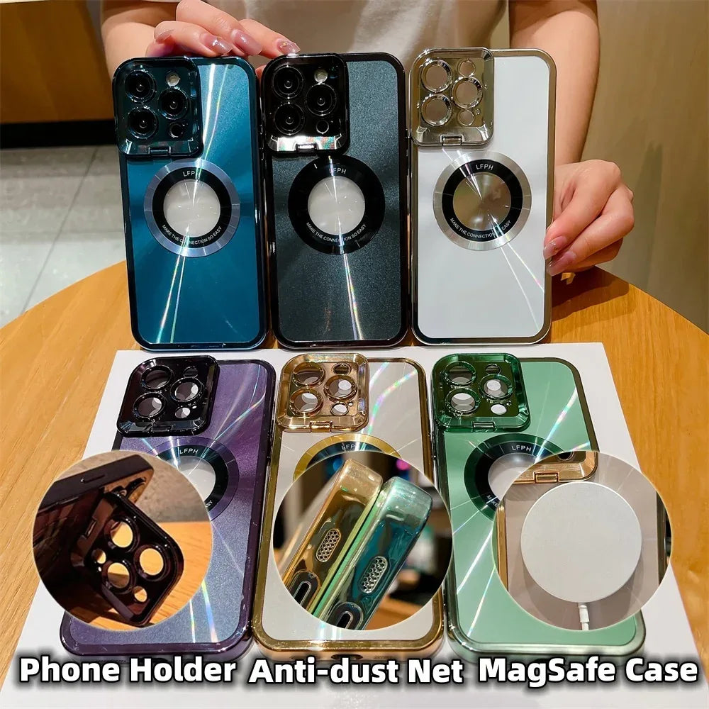 Electroplated Phone Case Luxury CD Pattern for IPHONE - Viexta