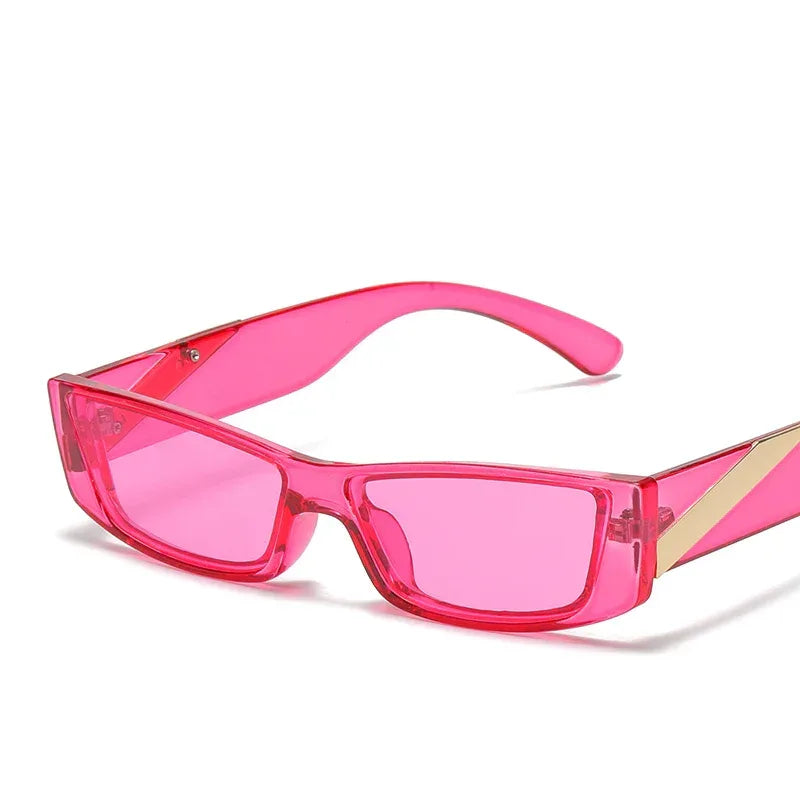 Square Hip-hop Street Beat Retro Sunglasses - Viexta