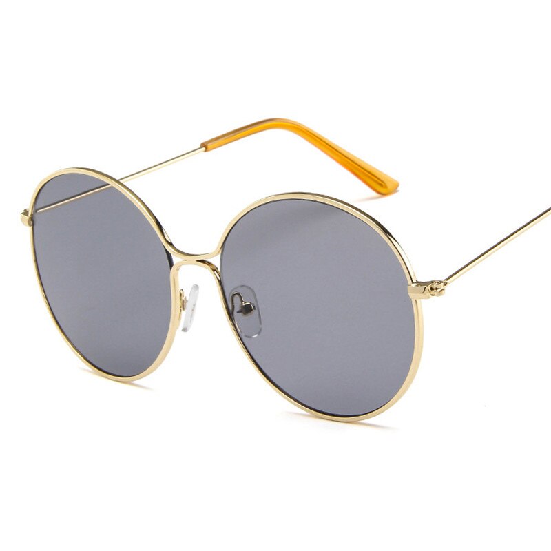 Round Large Frame Sunglasses