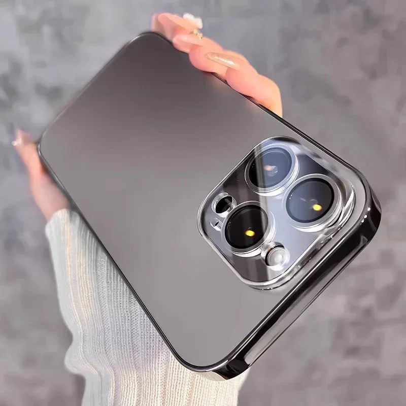 Frosted Lens Protector Drop-resistant iPhone Cover - Viexta