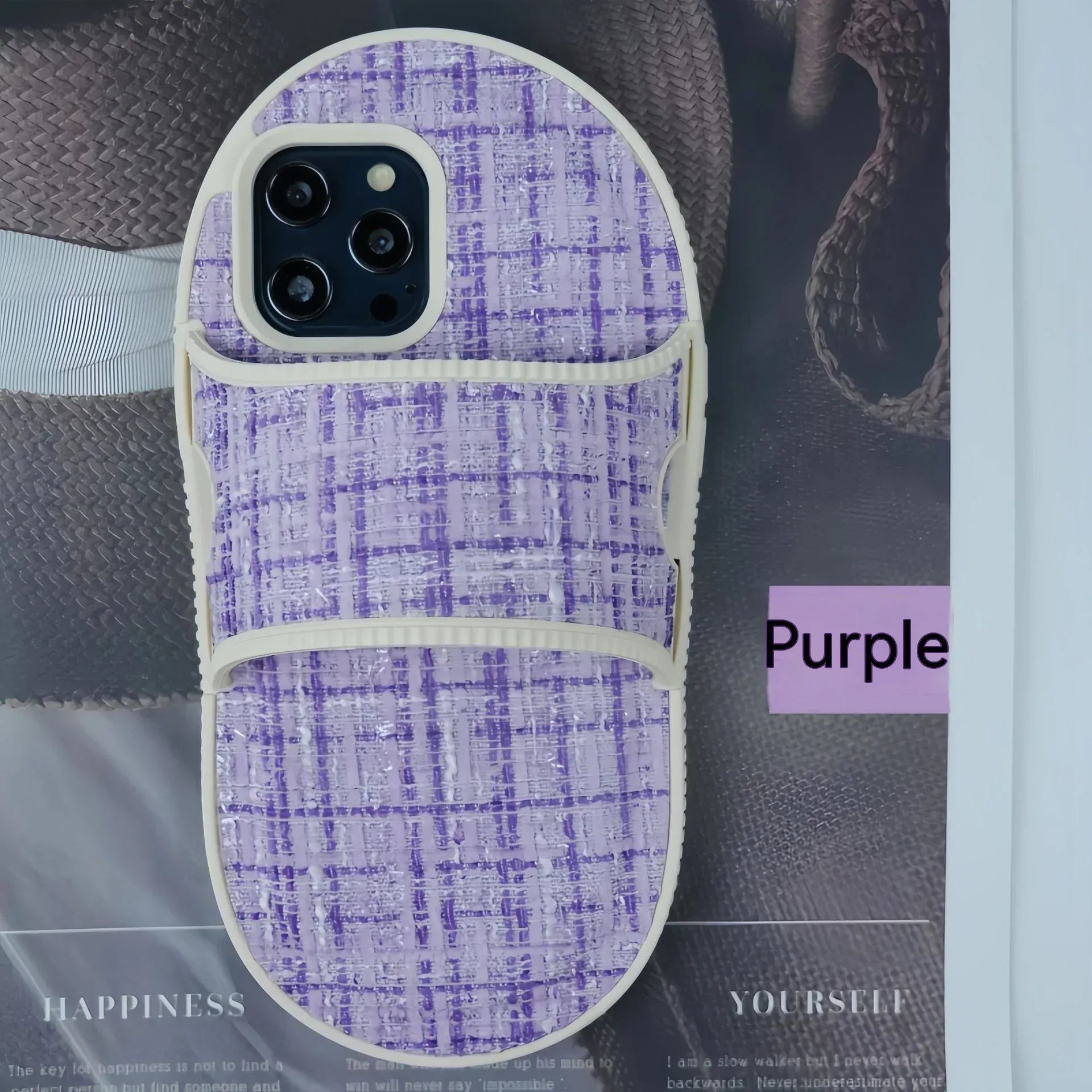 Rhinestone Slippers iPhone Case - Viexta