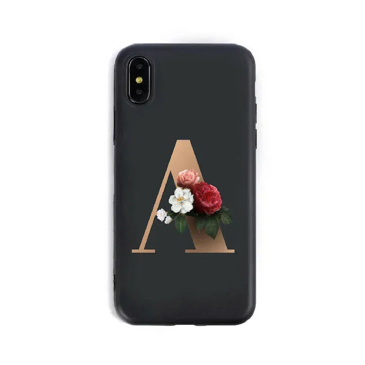 26 English Alphabet Silicone Phone Cases for IPHONE - Viexta