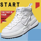 Fleece-lined Warm Leisure Comfortable White Shoes - Viexta