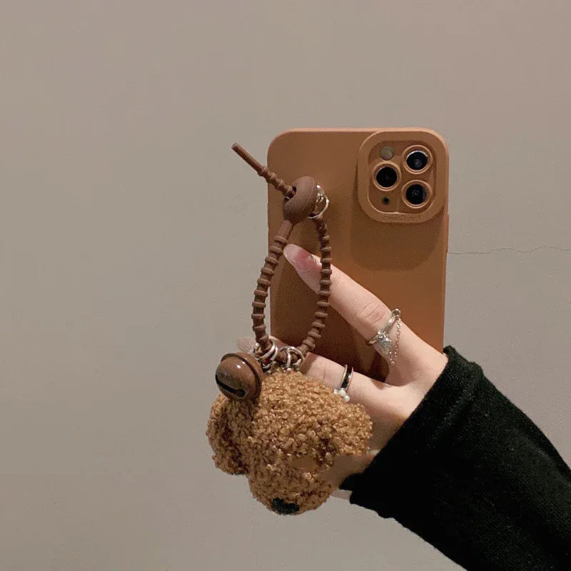 plush-retro-brown-teddy-iphone-case - Viexta