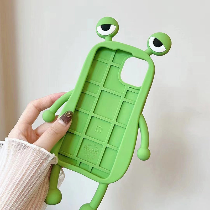 Silicone 3D Frog IPhone Case