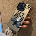 Motorcycle Color Silver iPhone Cover - Viexta