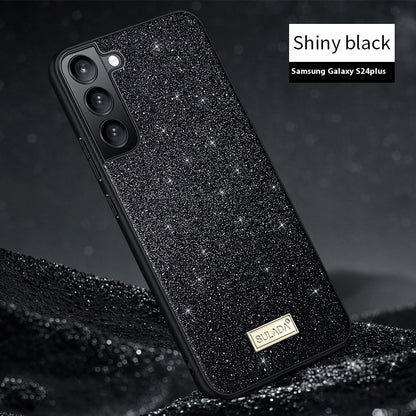 Glitter Leather Case Drop-resistant Samsung Phone Case