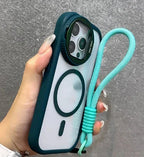 Lens Film Bracket Clamshell Full Cover iPhone Case - Viexta