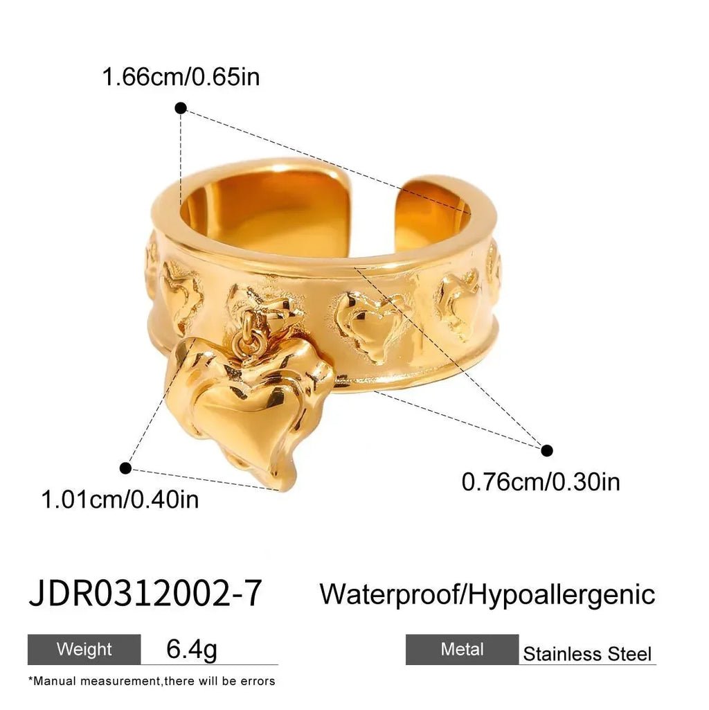 Stainless Steel Pendant Ring - Viexta