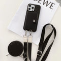 Card Holder Card Lanyard iPhone Case - Viexta