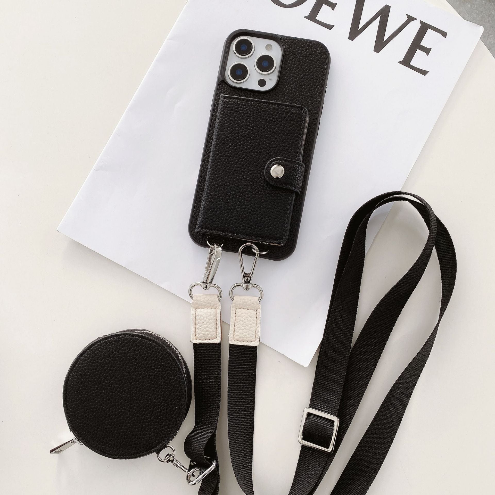 Card Holder Card Lanyard iPhone Case