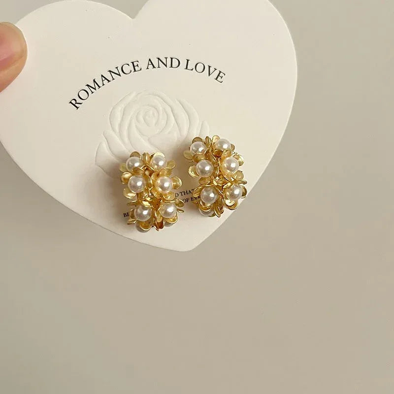 18k-retro-hong-kong-elegant-ear-studs - Viexta