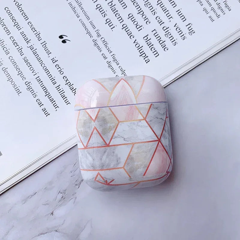 Marble Case for Apple Airpods - Viexta