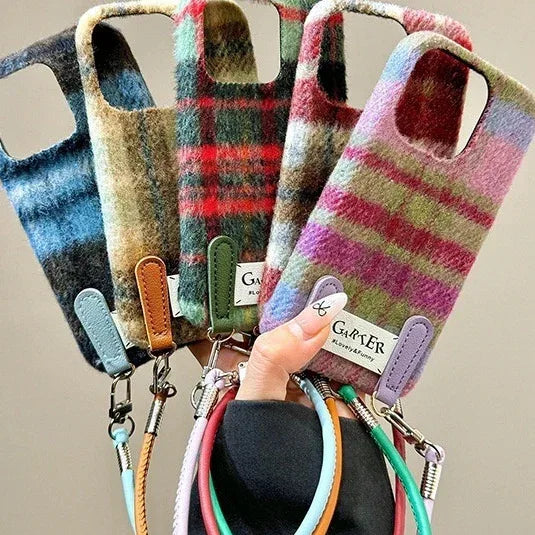 Flannel Contrast Color iPhone Case - Viexta