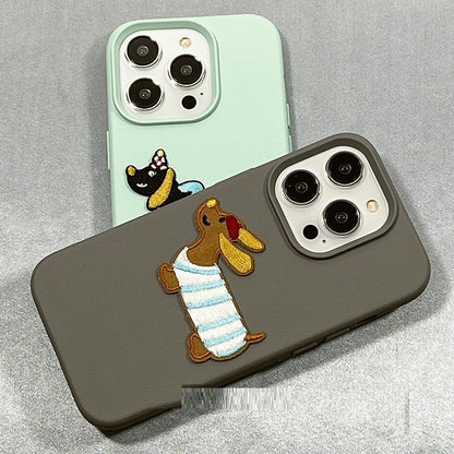 Sausage Dog Silicone iPhone Case