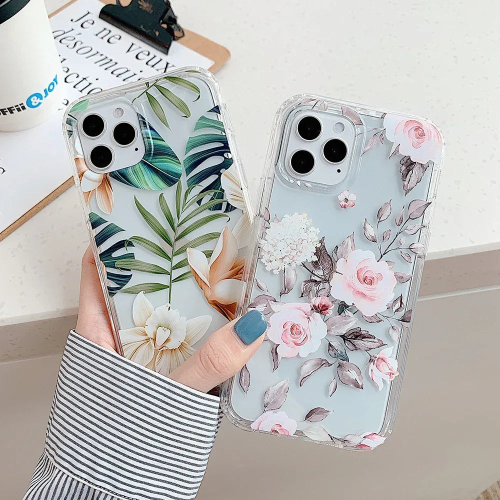 Watercolor Flowers Phone Cases for IPhone - Viexta