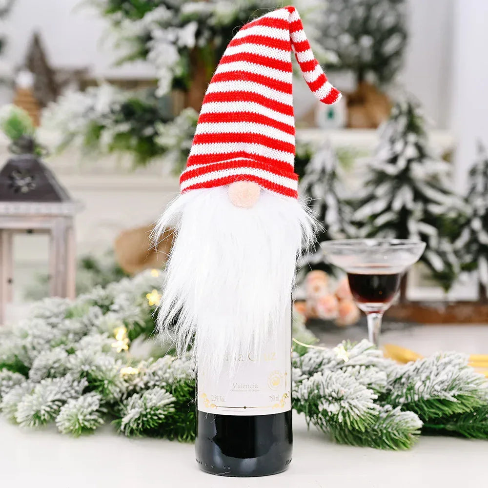 christmas-decorations-christmas-wine-bottle-socks - Viexta