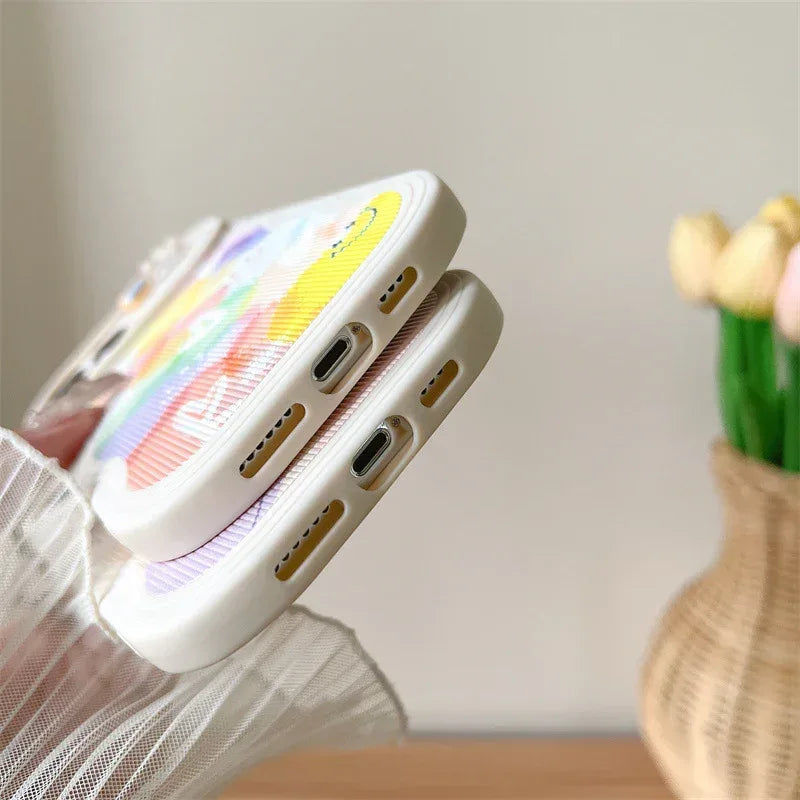 Graffiti Color Sliding Window iPhone Case - Viexta