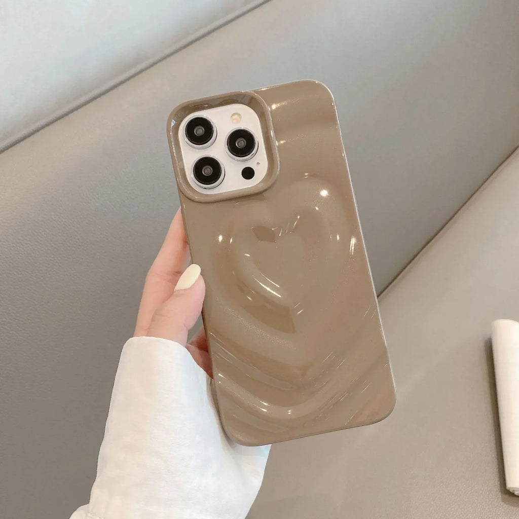 Love Wave Pleated iPhone Cover - Viexta