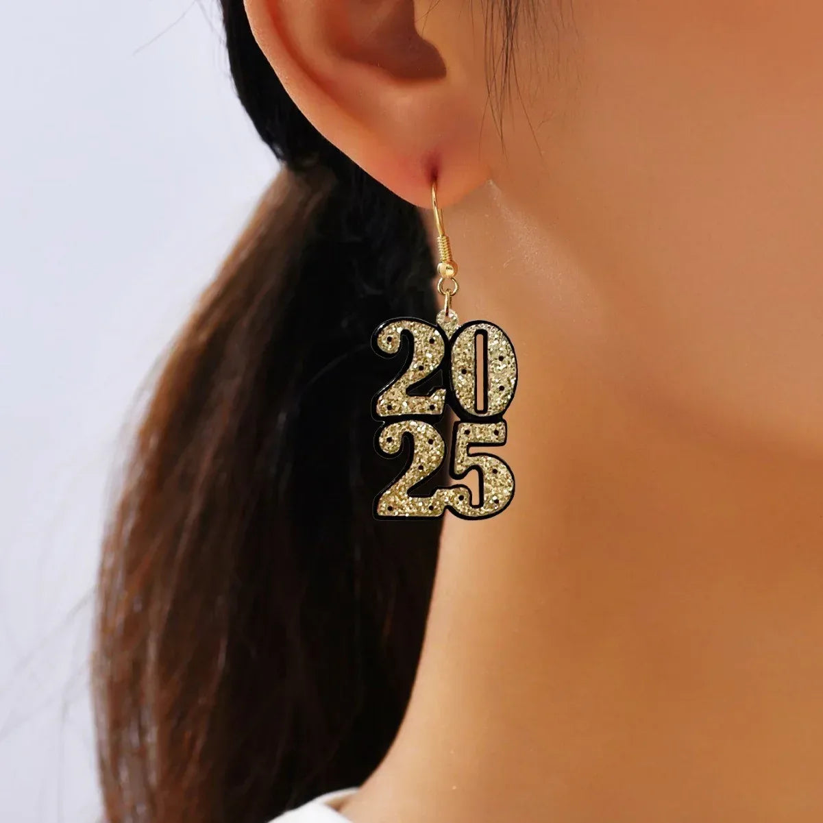 Acrylic Sequins Earrings - Viexta