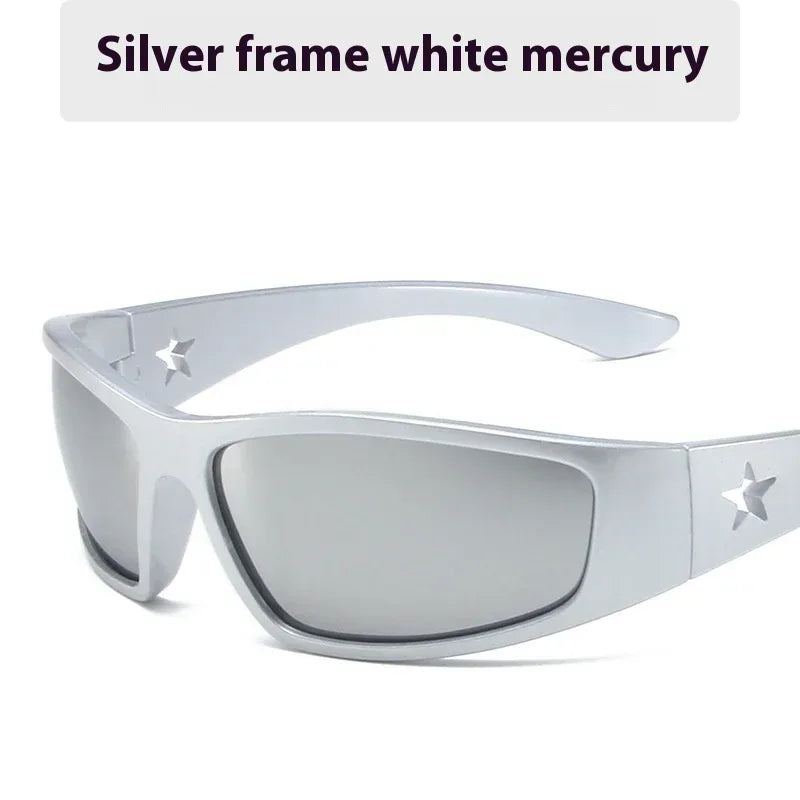 Trendy Wear Personalized Five-pointed Sunglasses - Viexta
