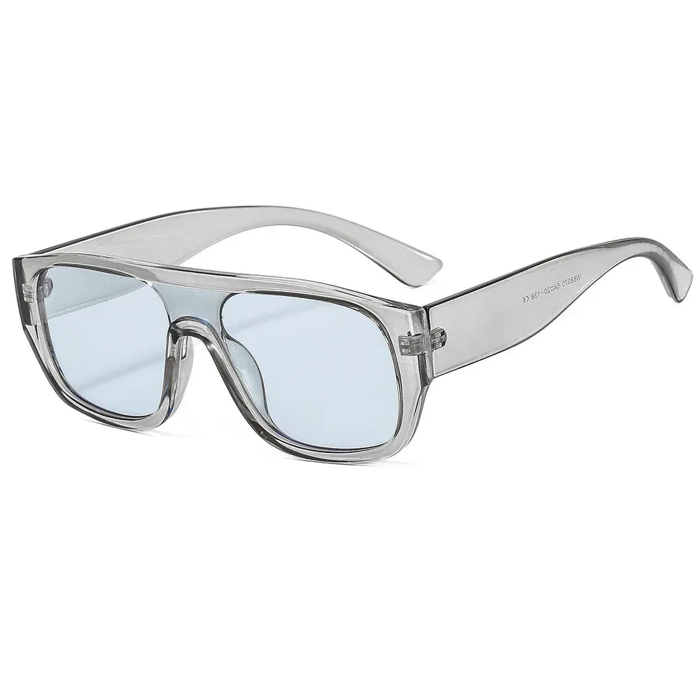Large Frame Square Sunglasses - Viexta