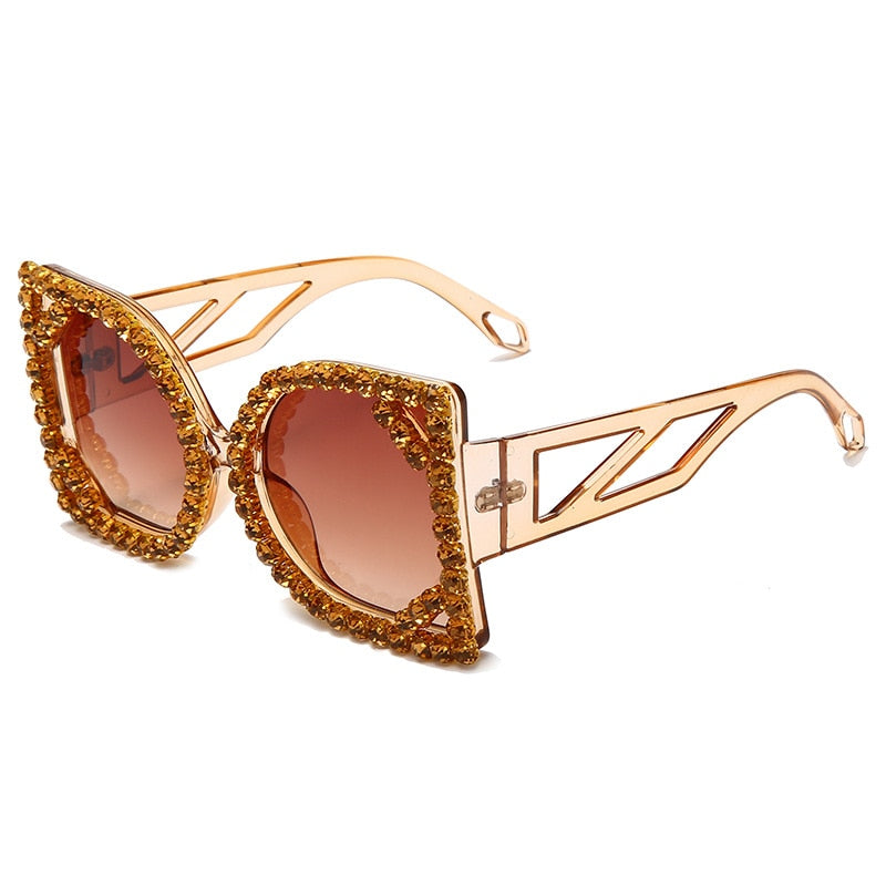 Luxury Diamond-studded Sunglasses