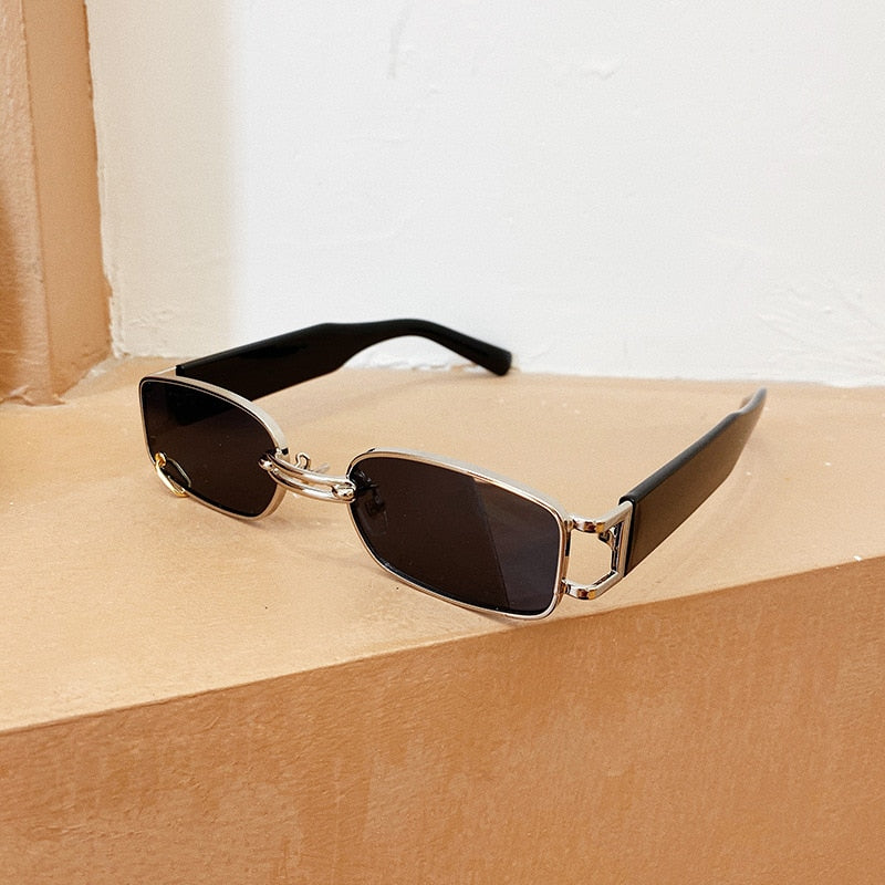 Rectangle Women Luxury Sunglasses
