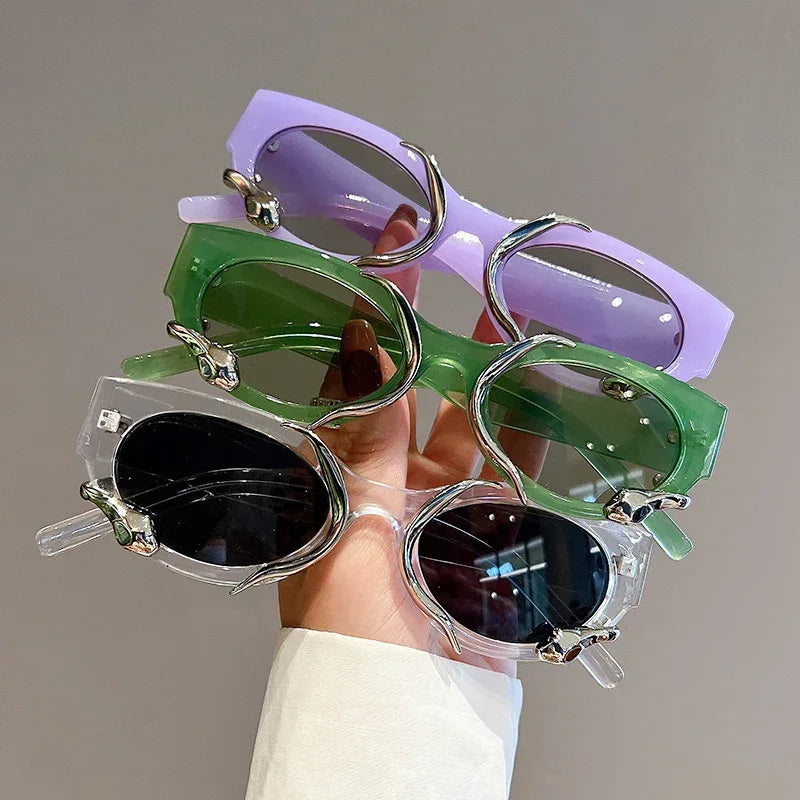 Cross-border Spirit Snake Cats' Eye Sunglasses - Viexta