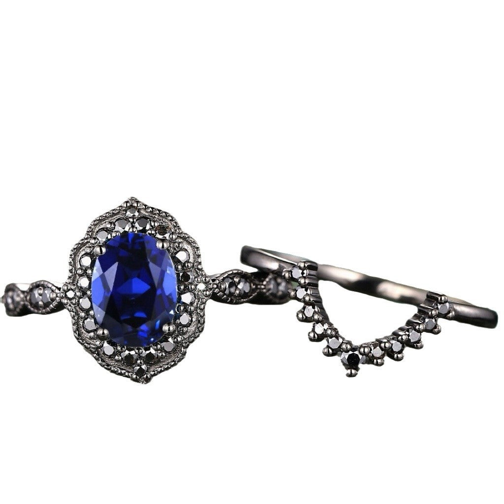 Retro Gun Black Ring